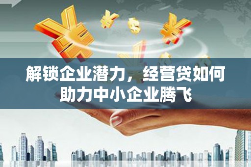 上林解锁企业潜力，经营贷如何助力中小企业腾飞