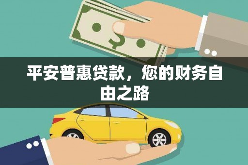 新兴平安普惠贷款，您的财务自由之路